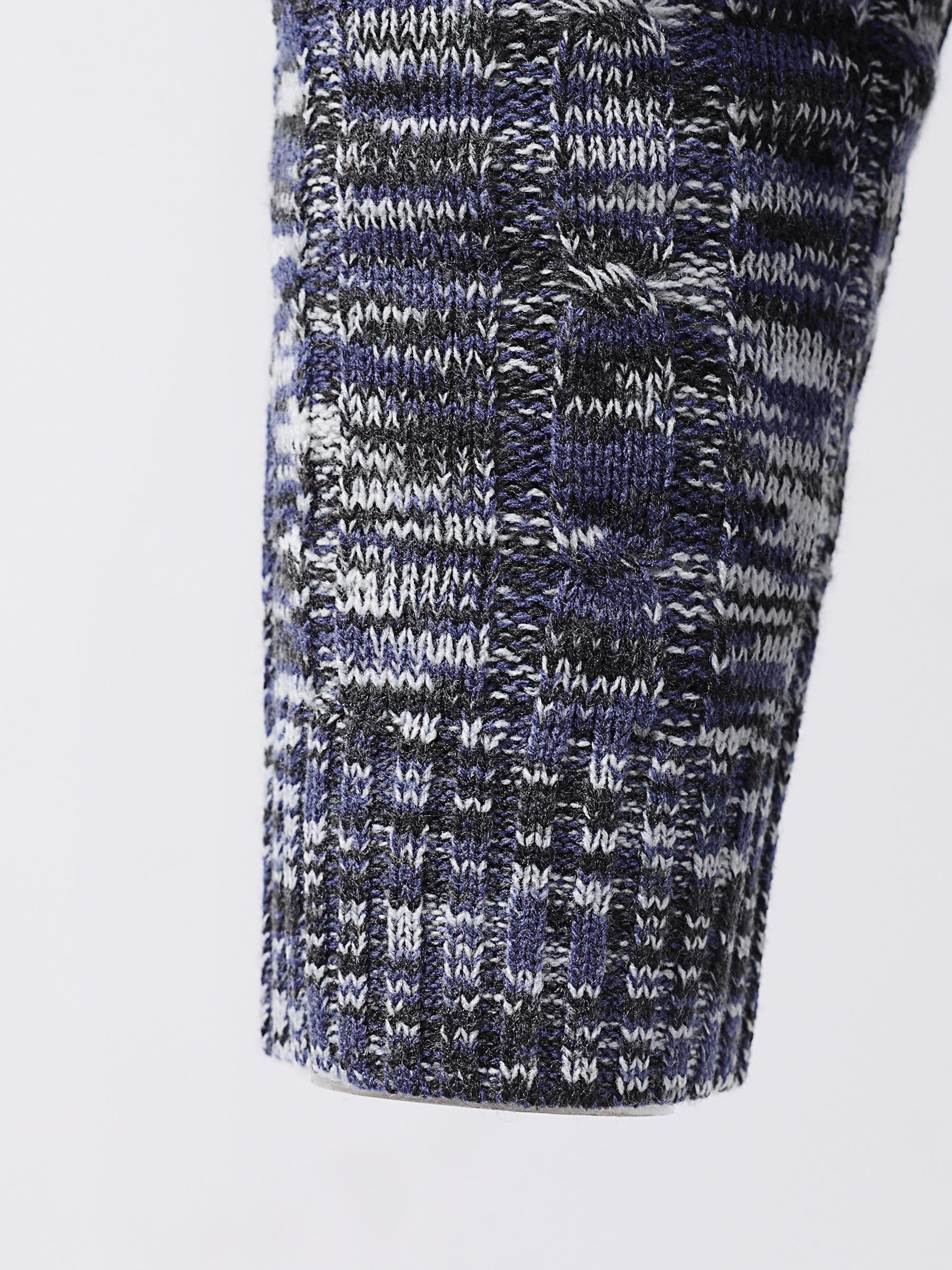 Pull Tricoté À Blocs De Couleurs All Match, Pull Décontracté Chaud À Col Rond, Mi-extensible, Pour Hommes, Pour L'automne Et L'hiver