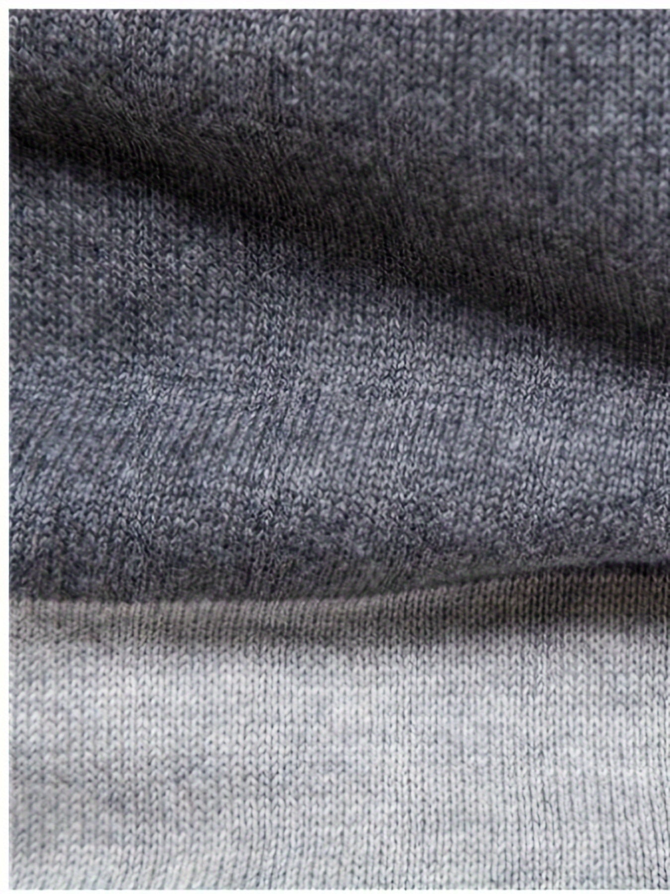 Pullover tricoté en coton 100 % pour homme, col rond ajusté à manches longues décontracté pour l'automne et l'hiver