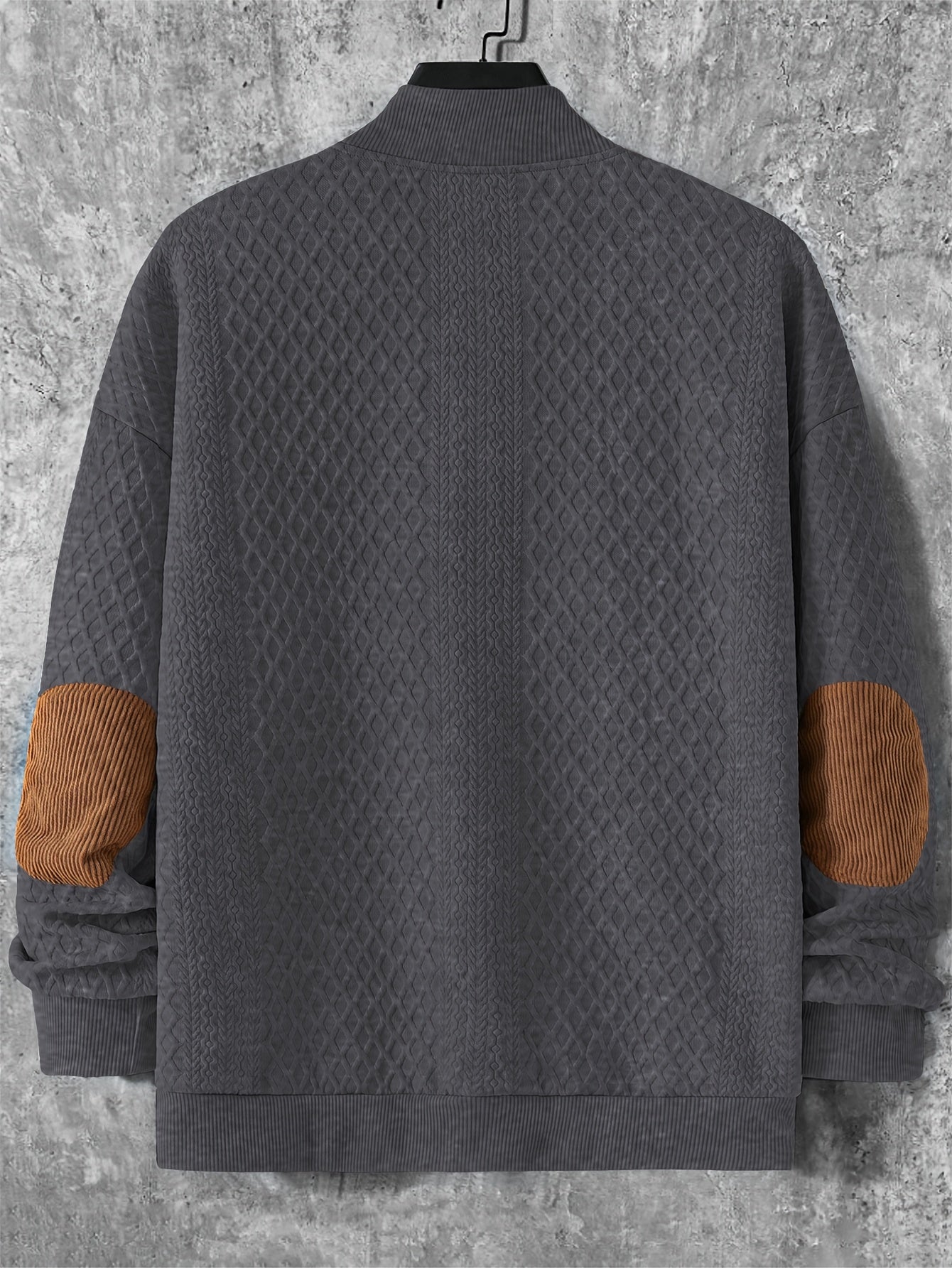 Pull-over Décontracté à Carreaux pour Homme - Col Rond Manches Longues Doux et Confortable, Lavable en Machine, Coupe Regular pour Printemps & Automne, Pull Mignon, Tricot Élégant, Poignets Côtelés, TAILLE PLUS