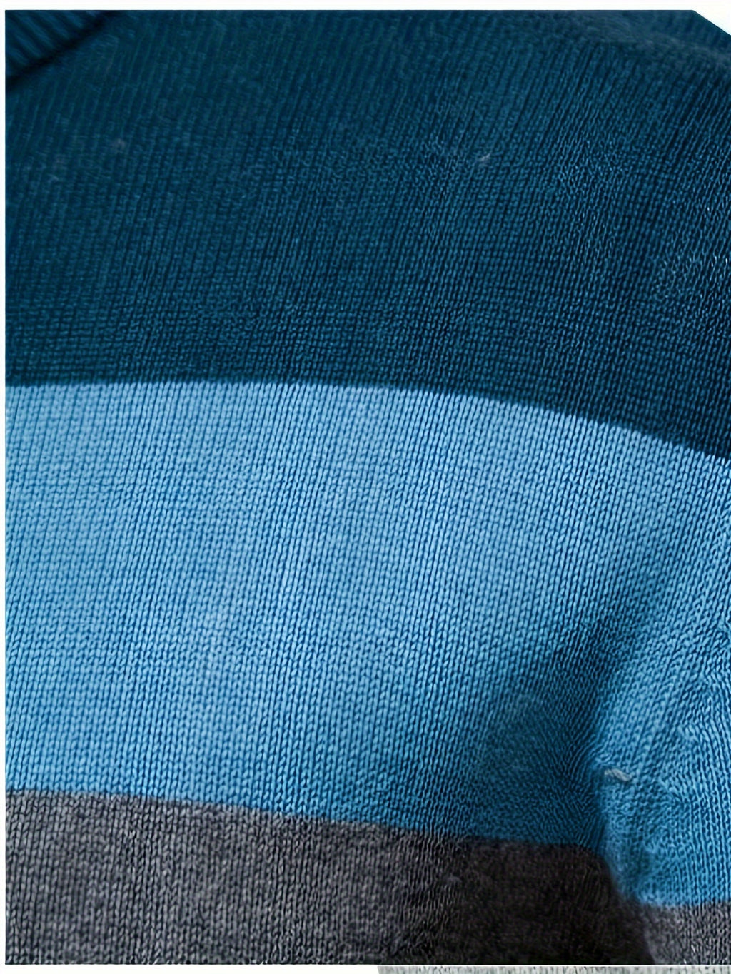 Pullover tricoté en coton 100 % pour homme, col rond ajusté à manches longues décontracté pour l'automne et l'hiver