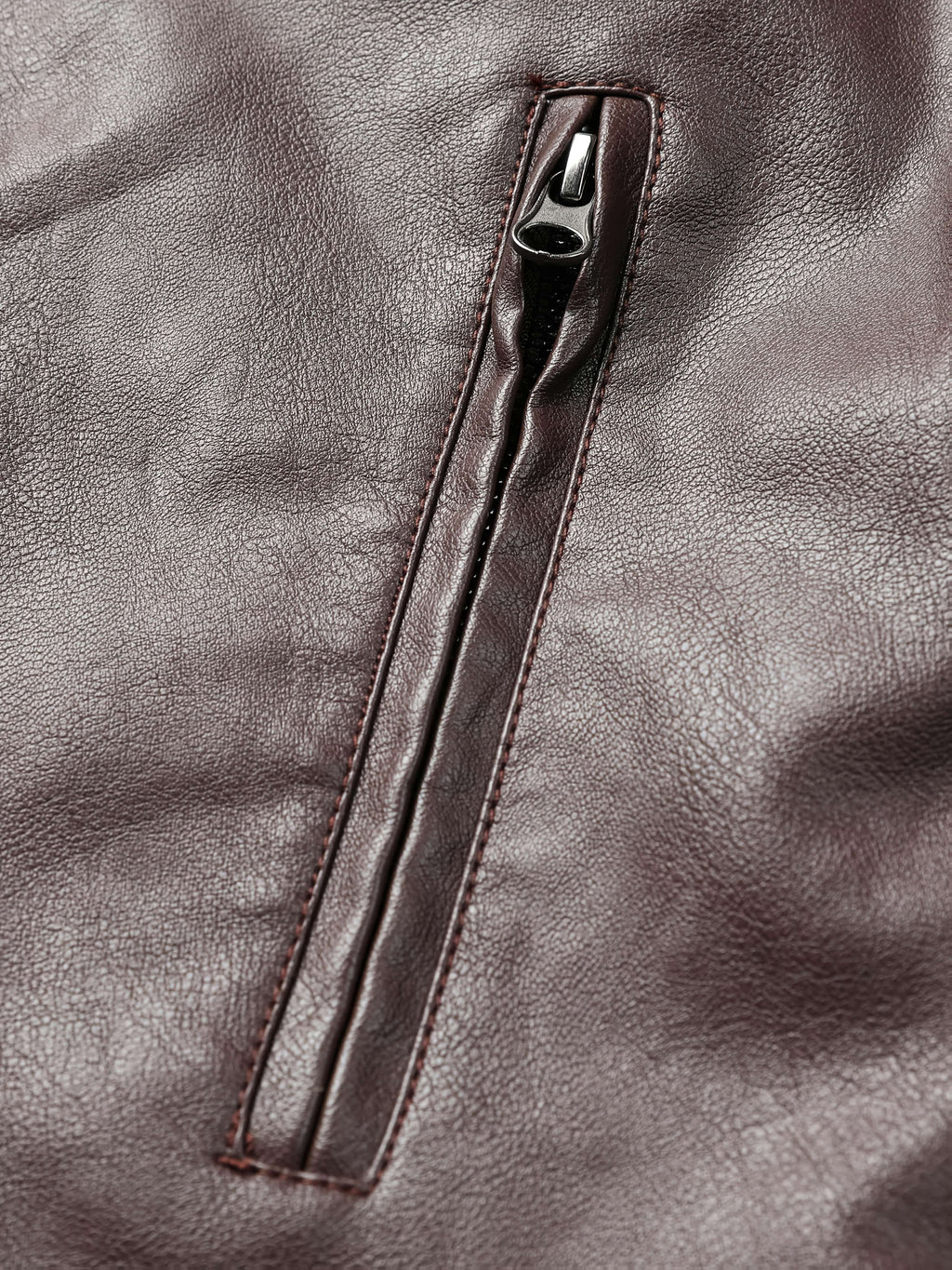 Men'S Casual Faux Leather Jacket - Black, Four-Season Zip-Up with Button Closure, Non-Stretch Fabric, Perfect for Outdoor Activities & Casual Attire, Hiking Jacket | Buttonup Jacket | Durable Construction