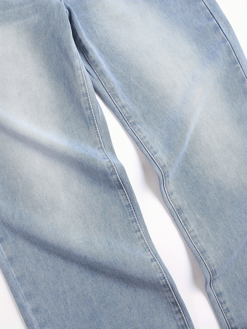 Men'S Casual Straight-Leg Jeans - Mid-Rise, Non-Stretch Denim, Machine Washable, Smooth Fabric, All-Season Comfort, Classic Blue Washed Design for Casual Attire, Comfortable Fashion, Fashionforward Jeans, Durable Fabric